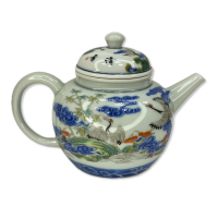 Чайник заварочный, Сосна и журавль, фарфор, 220мл